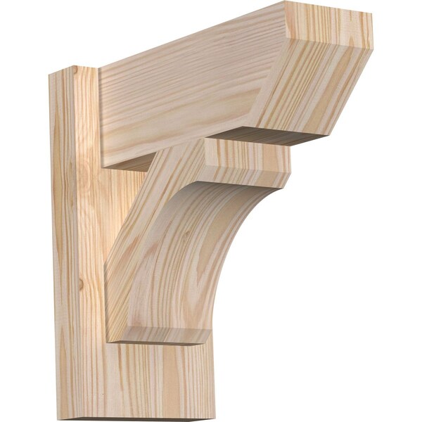 Ekena Millwork Legacy Slat Smooth Outlooker, Douglas Fir, 5 1/2"W x 12"D x 12"H OUT06X12X12LEC06SDF - main